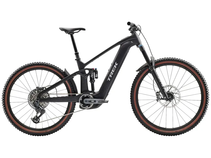 EX DISPLAY Trek Rail+ 9.8 GX AXS T-Type Gen 5 Electric Full Suspension MTB Large 2025 in Deep Smoke