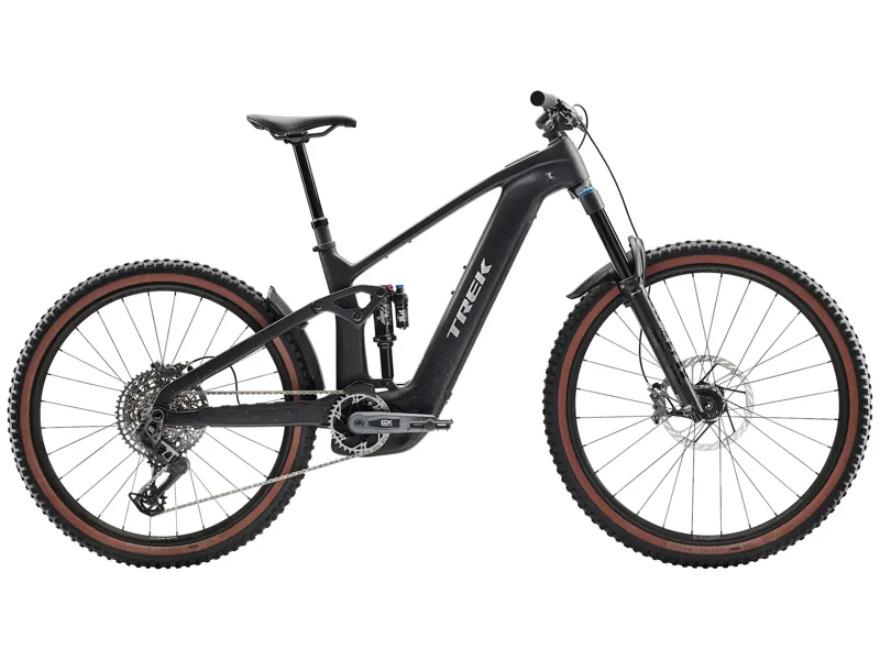 ONE OFF Trek Rail+ 9.8 GX AXS T-Type Gen 5 Electric Full Suspension MTB X-Large 2025 in Deep Smoke
