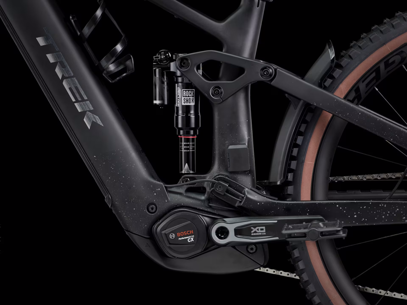 EX DISPLAY Trek Rail+ 9.9 X0 AXS T-Type Gen 5 Electric Full Suspension MTB Large 2026 in Deep Smoke-3