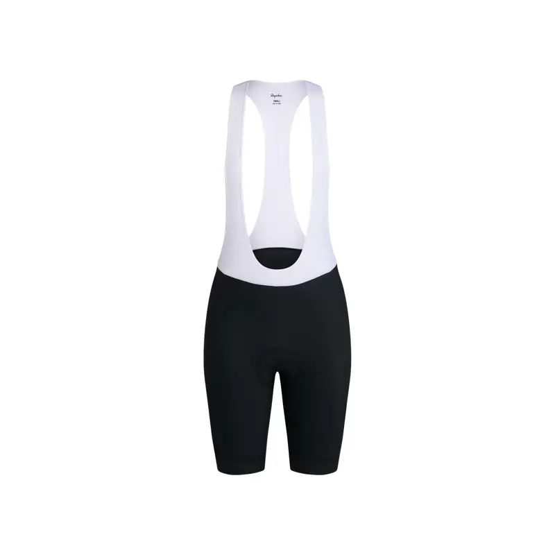 Balfes Bikes Rapha Core Women's Bib Shorts in Black/Black | Free postage over £30, £10 off first order, price match & 0% finance.