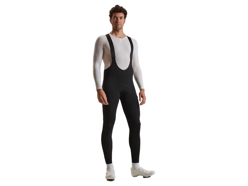 Rapha Men's Brevet Cargo Winter Tights in Black/Black-2