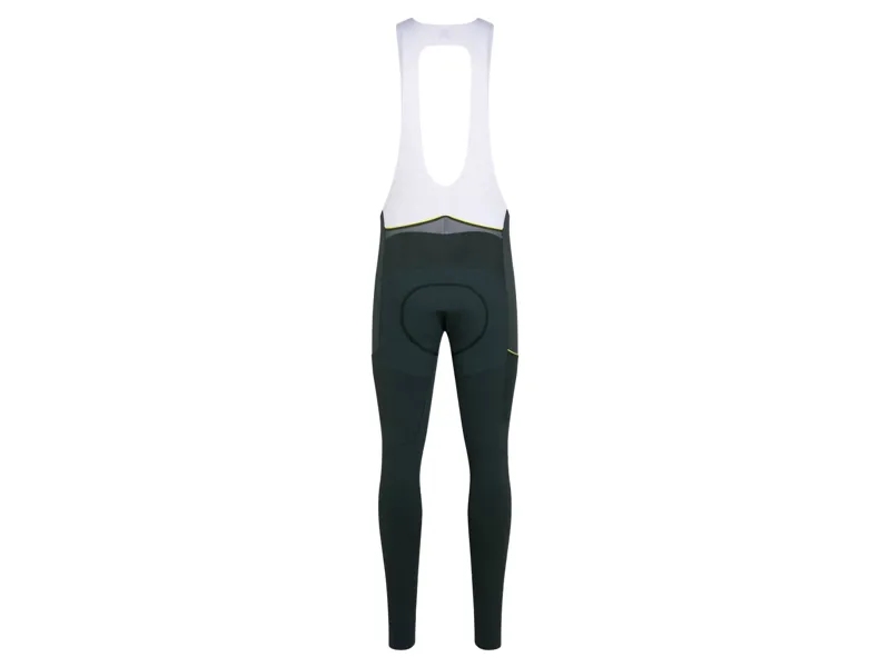 Rapha Men's Brevet Cargo Winter Tights in Dark Forest/Chartreuse-1