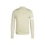 Rapha Men's Core Thermal Long Sleeve Jersey in Hay/White