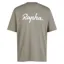 Rapha Men's Cotton Logo T-Shirt in Khaki/White