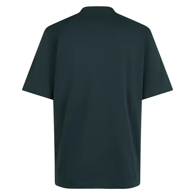 Rapha Men's Cotton Logo T-Shirt in Forest Green/Light Quartz-1