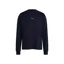 Rapha Men's Long Sleeve Cotton T-Shirt in Dark Navy/White