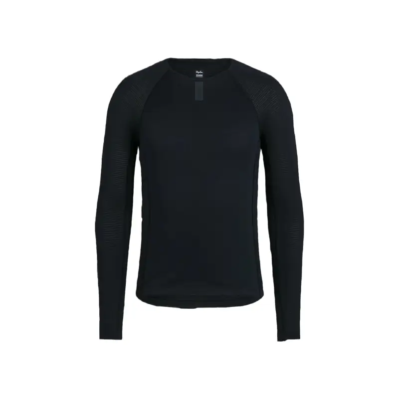 Balfes Bikes Rapha Men's Long Sleeve Thermal Base Layer in Black/Black | Free postage over £30, £10 off first order, price match & 0% finance.