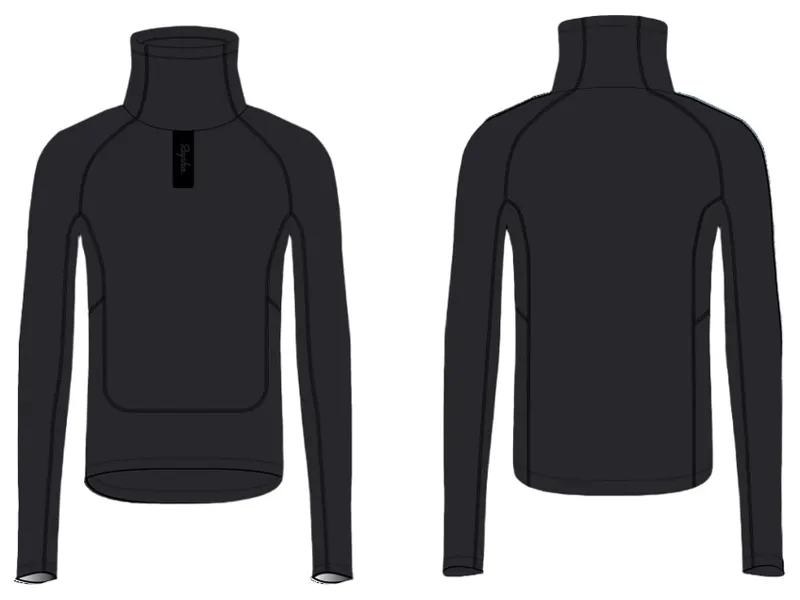 Rapha Men's Winter Base Layer in Black/Black