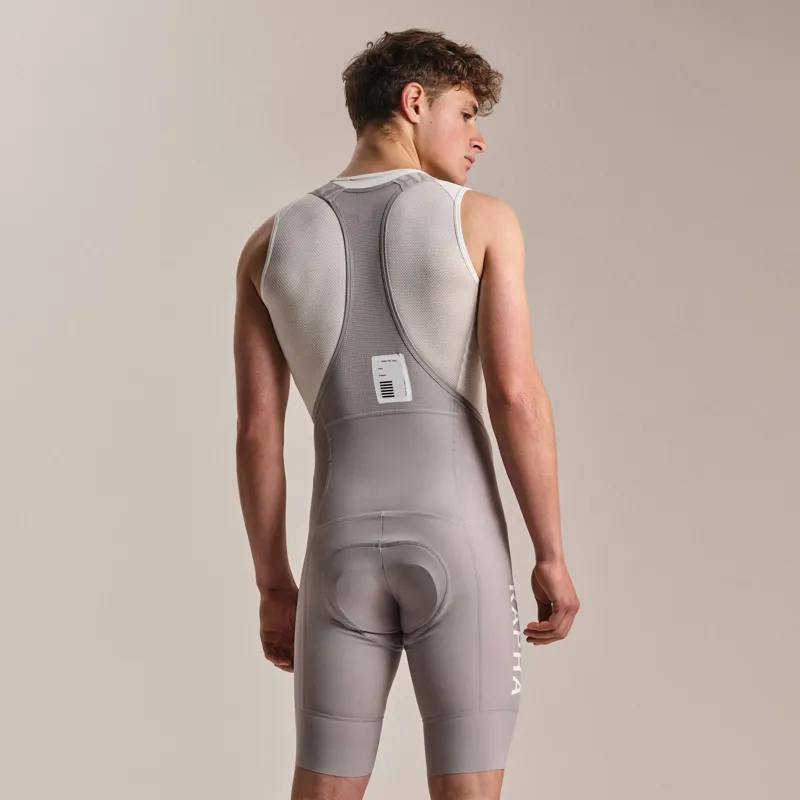 Rapha Men's Pro Team Training Bib Shorts II Regular in Smoky Silver/Smoky Silver-3