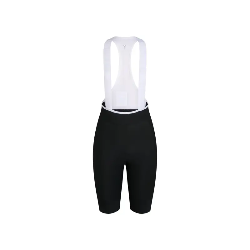 Balfes Bikes Rapha Women's Pro Team Training Bib Shorts II Regular in Black/White | Free postage over £30, £10 off first order, price match & 0% finance.