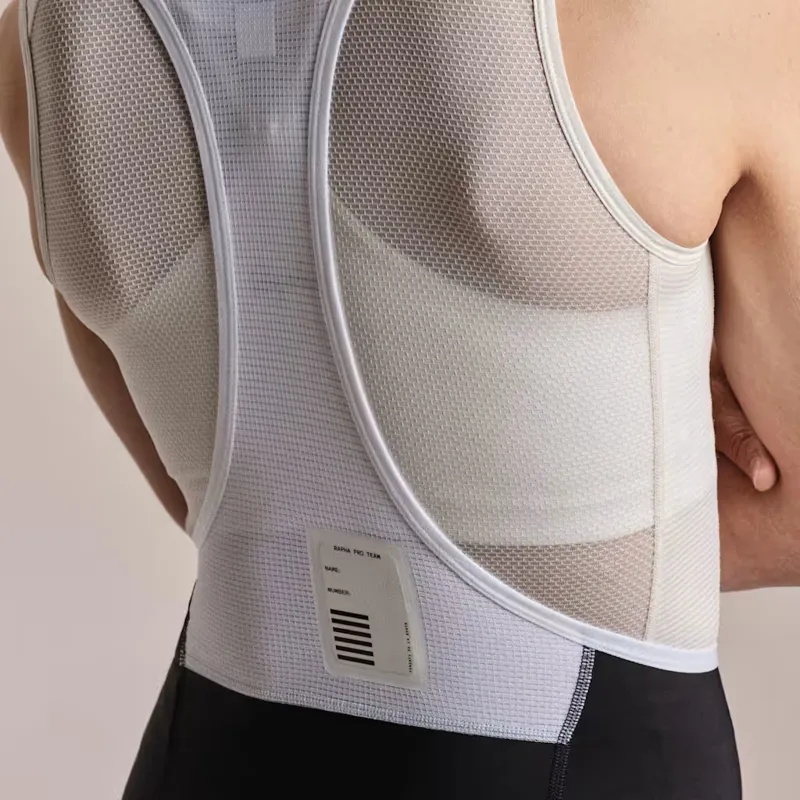 Rapha Women's Pro Team Training Bib Shorts II Regular in Black/White-4