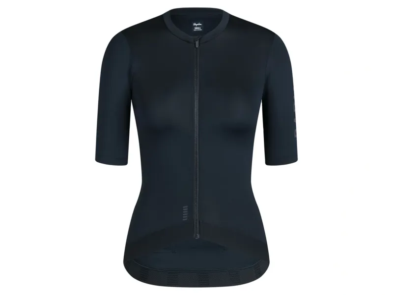 Rapha Women 's Pro Team Training Short Sleeve Jersey III in Carbon/Dark Grey