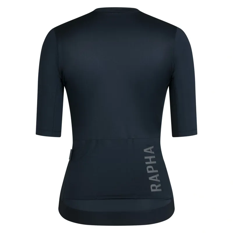 Rapha Women 's Pro Team Training Short Sleeve Jersey III in Carbon/Dark Grey-1