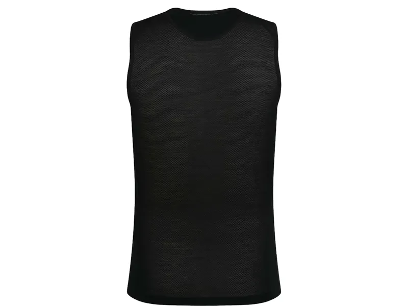 Rapha Sleeveless Merino Lightweight Base Layer in Black-1