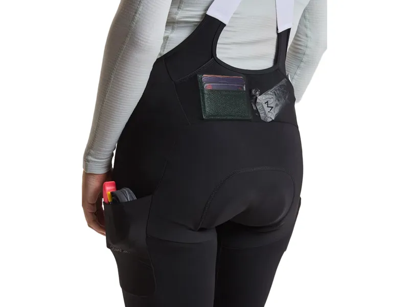 Rapha Women's Brevet Cargo Winter Tights in Black/Black-4