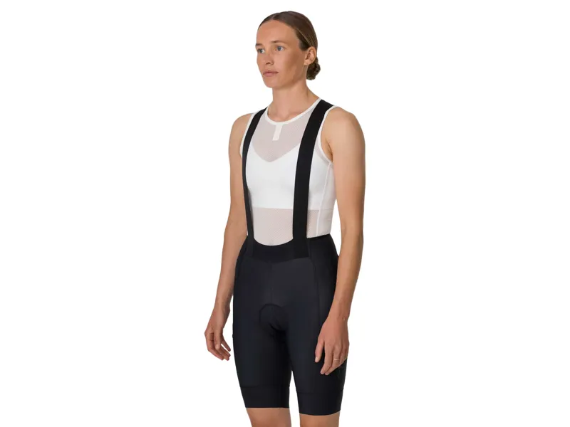 Rapha Women's Brevet Element Cargo Bib Shorts in Black/White-3