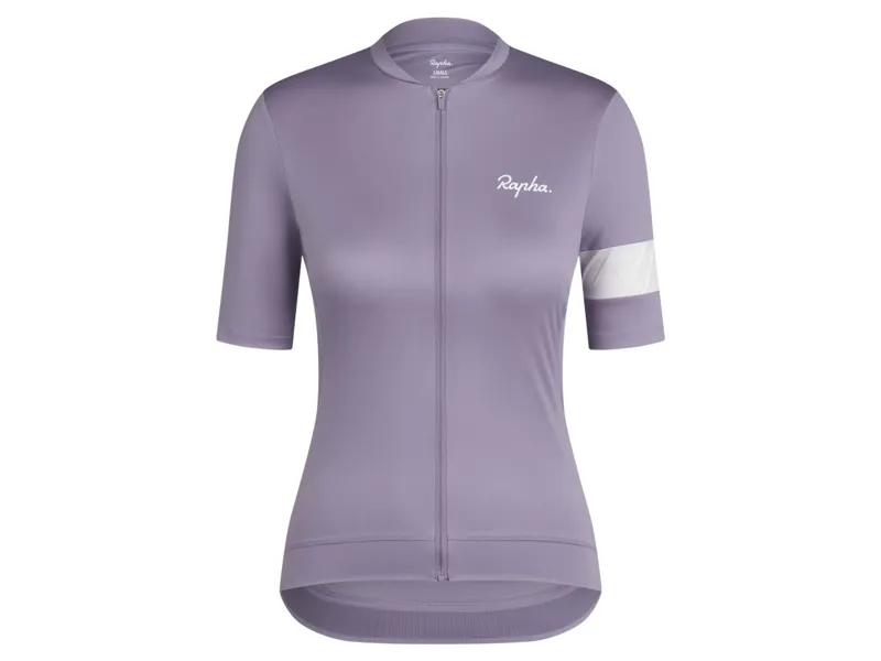 Rapha Women's Core Jersey in Lilac Grey/White