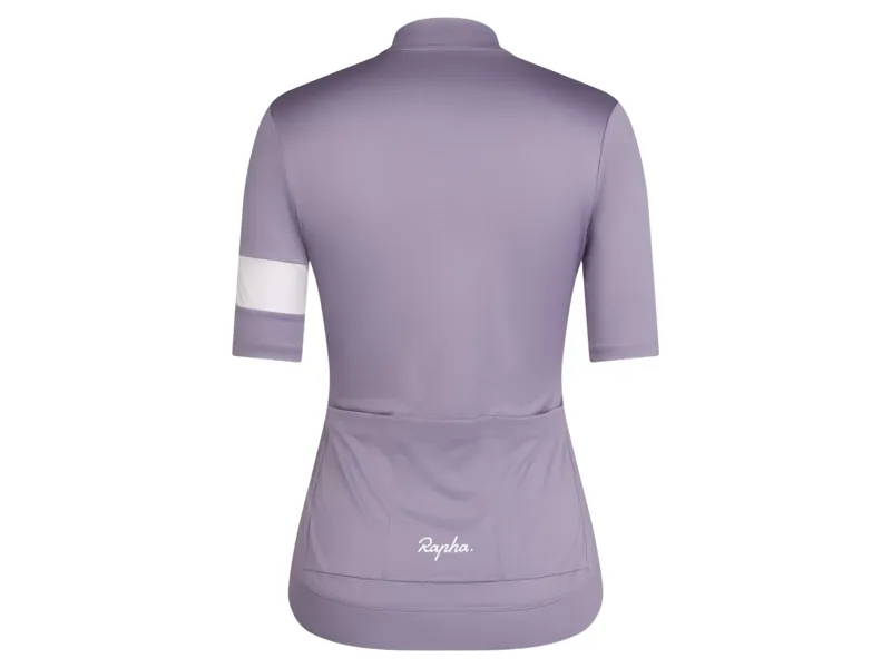 Rapha Women's Core Jersey in Lilac Grey/White-1