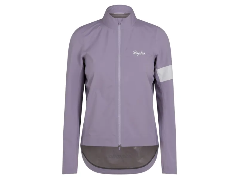 Rapha Women's Core Rain Jacket III in Lilac Grey/White