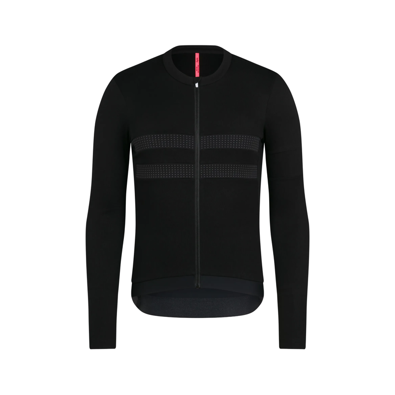 Balfes Bikes Rapha Men's Brevet Long Sleeve Merino Jersey III in Black | Free postage over £30, £10 off first order, price match & 0% finance.