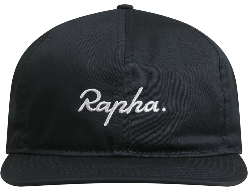 Rapha Trail 6 Panel Cap in Black/Light Grey