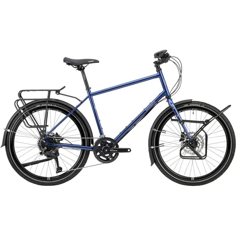 Balfes Bikes Ridgeback Horizon Trekking Bike Chromoly Steel 2027 in Bedford Blue | Free postage over £30, £10 off first order, price match & 0% finance.