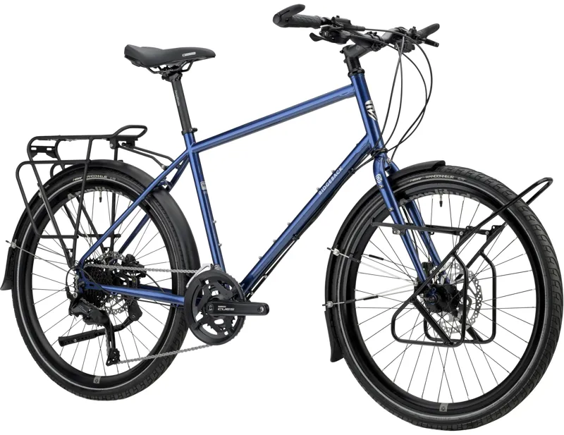 Ridgeback Horizon Trekking Bike Chromoly Steel 2027 in Bedford Blue-1