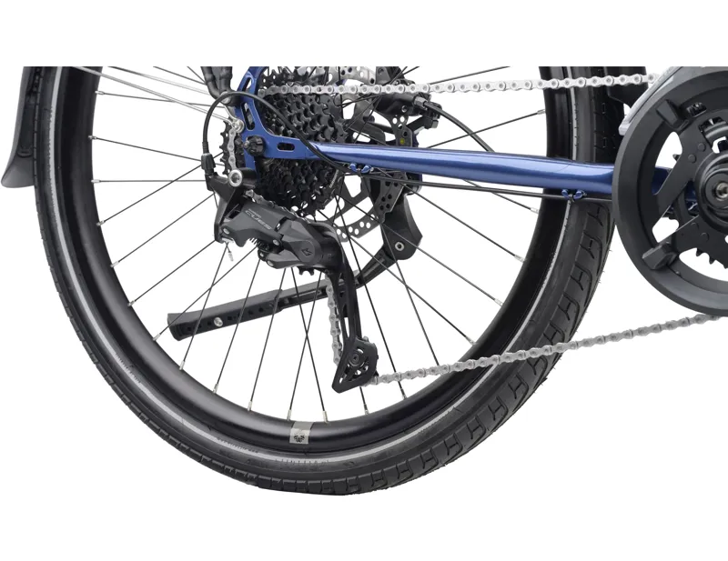 Ridgeback Horizon Trekking Bike Chromoly Steel 2027 in Bedford Blue-7