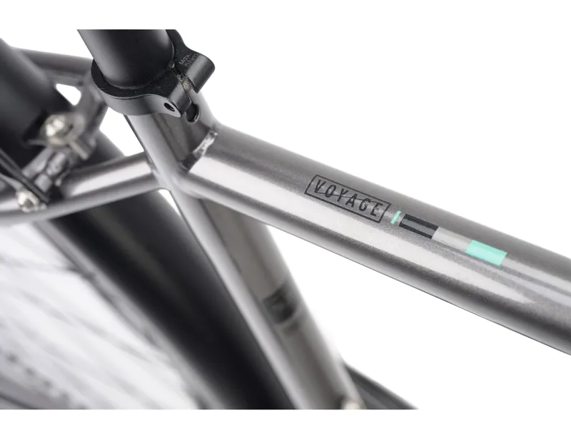 Ridgeback Voyage Hybrid Bike Chromoly Steel 2027 in Gower Grey-6