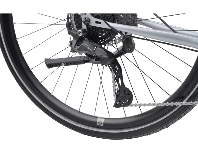Ridgeback Voyage Hybrid Bike Chromoly Steel Open Frame 2027 in Stein Silver-5