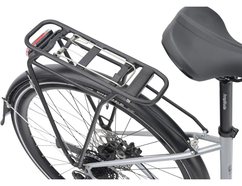 Ridgeback Voyage Hybrid Bike Chromoly Steel Open Frame 2027 in Stein Silver-6