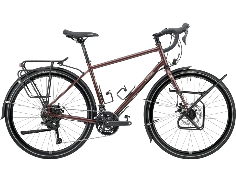 Ridgeback Panorama Touring Bike Reynolds 725 Steel 2027 in Burrows Burgundy