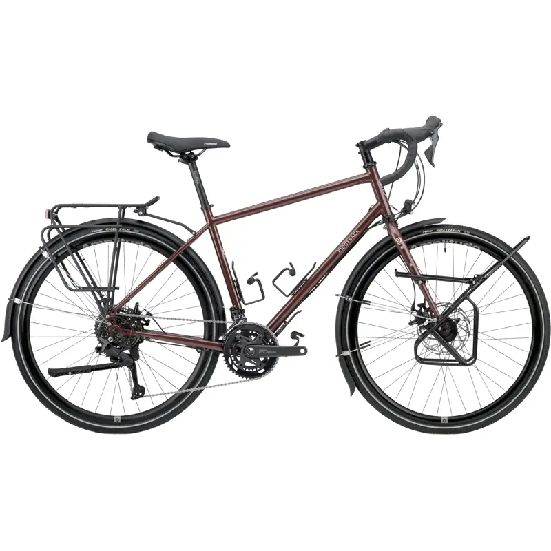 Balfes Bikes Ridgeback Panorama Touring Bike Reynolds 725 Steel 2027 in Burrows Burgundy | Free postage over £30, £10 off first order, price match & 0% finance.