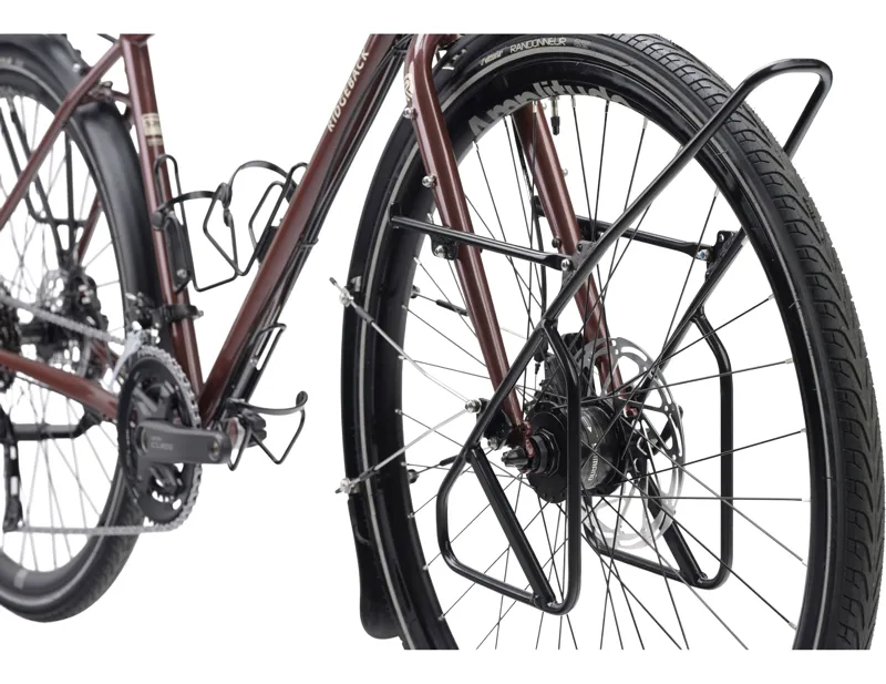 Ridgeback Panorama Touring Bike Reynolds 725 Steel 2027 in Burrows Burgundy-3
