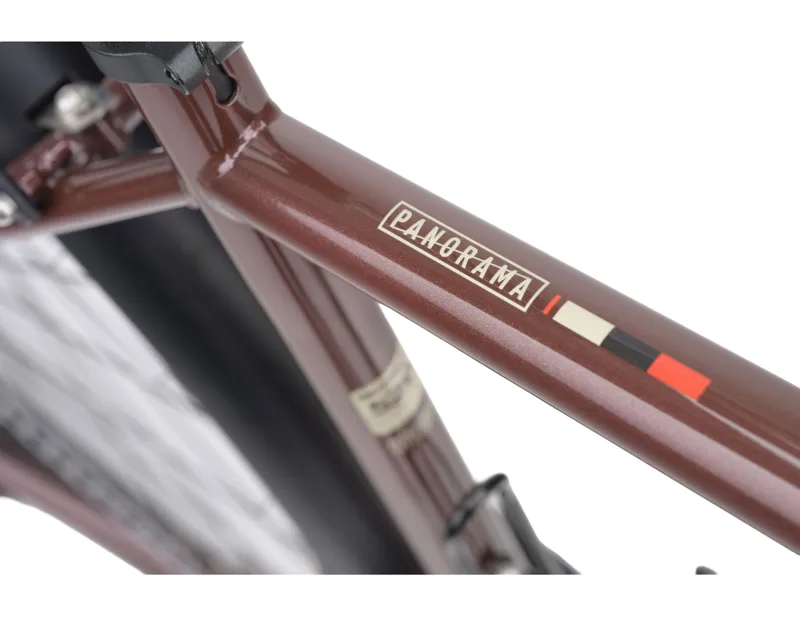 Ridgeback Panorama Touring Bike Reynolds 725 Steel 2027 in Burrows Burgundy-7