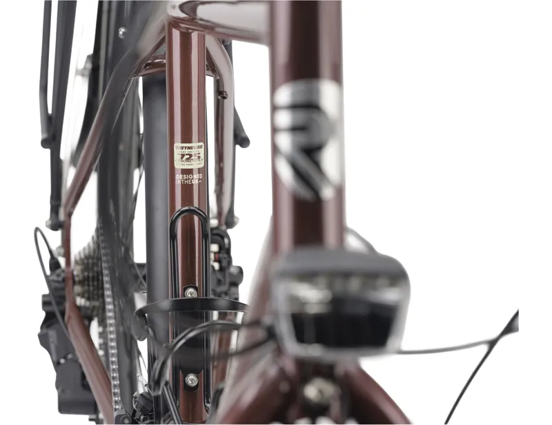 Ridgeback Panorama Touring Bike Reynolds 725 Steel 2027 in Burrows Burgundy-8