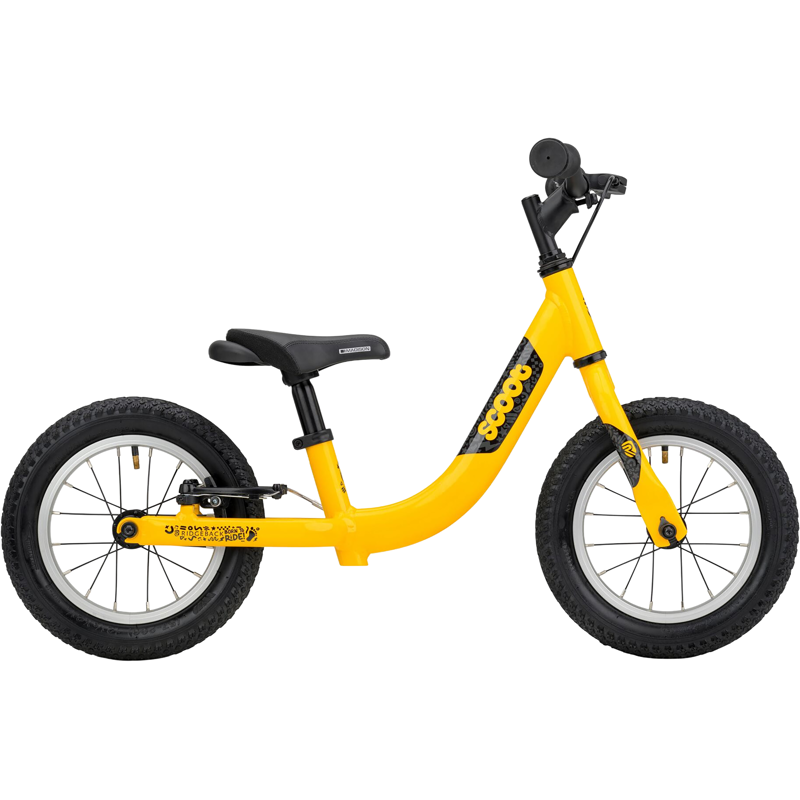 Balfes Bikes Ridgeback Scoot Kids Bike 2027 in Yeehaw Yellow | Free postage over £30, £10 off first order, price match & 0% finance.
