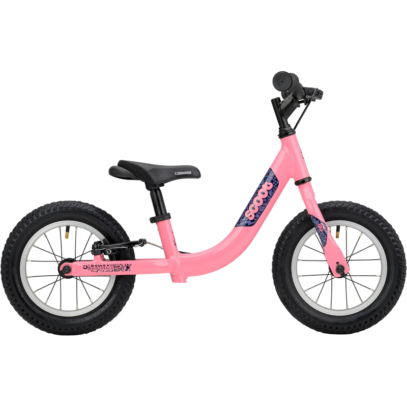 Balfes Bikes Ridgeback Scoot Kids Bike 2027 in Polly Pink | Free postage over £30, £10 off first order, price match & 0% finance.