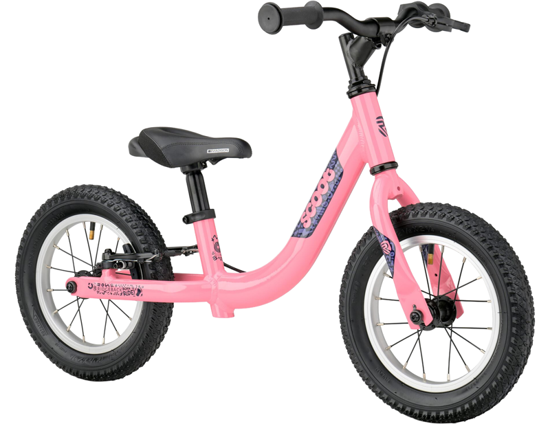 Ridgeback Scoot Kids Bike 2027 in Polly Pink-1