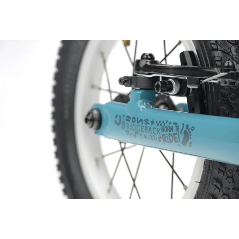 Ridgeback Scoot Kids Bike 2027 in Turbo Teal-3