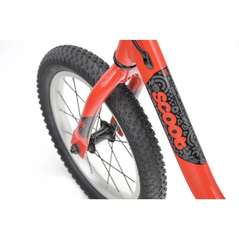 Ridgeback Scoot XL Kids Bike 2027 in Racer Red-3
