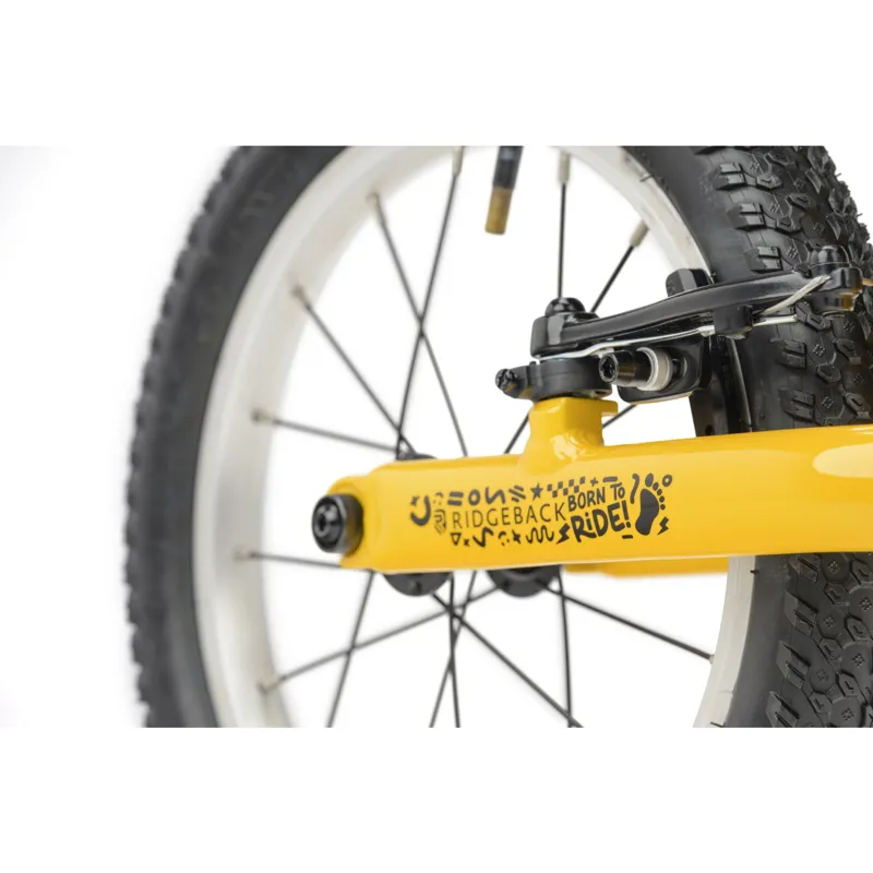 Ridgeback Scoot XL Kids Bike 2027 in Yeehaw Yellow-3