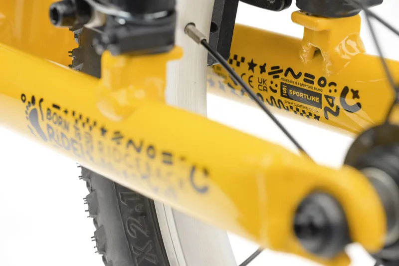 Ridgeback Scoot XL Kids Bike 2027 in Yeehaw Yellow-5