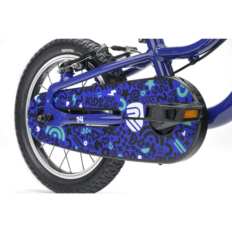 Ridgeback MX14 Kids Bike 2027 in Buzz Blue-9