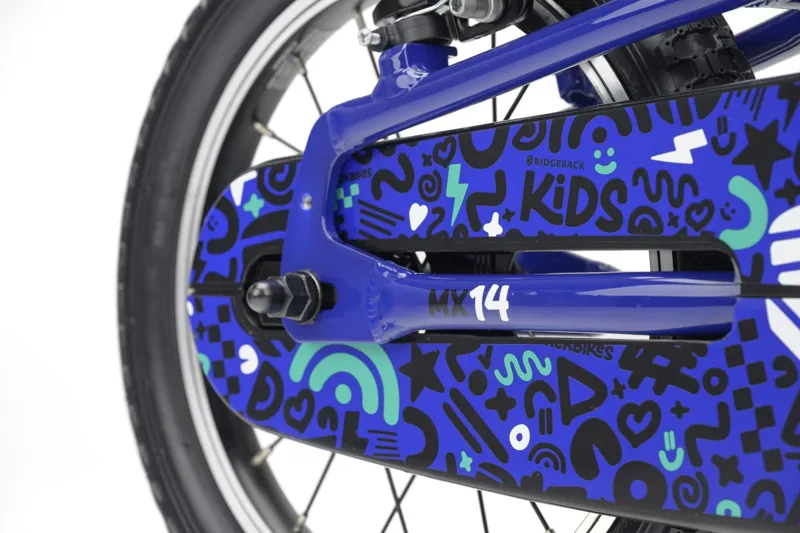 Ridgeback MX14 Kids Bike 2027 in Buzz Blue-8
