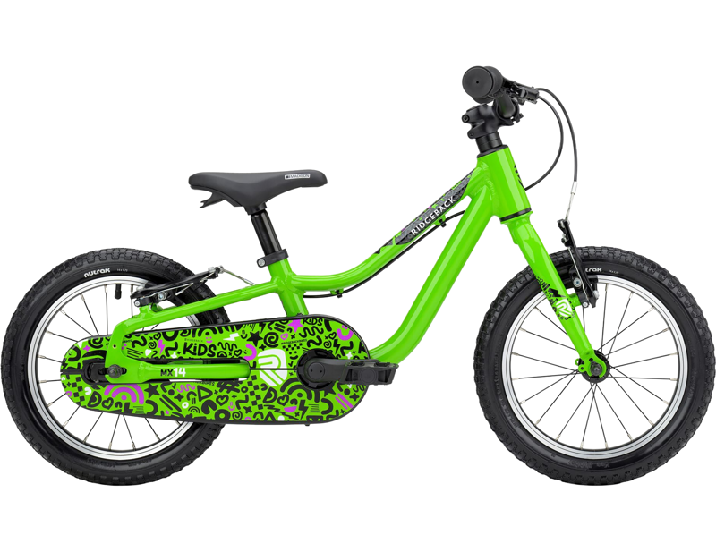 Ridgeback MX14 Kids Bike 2027 in Kracking Kiwi