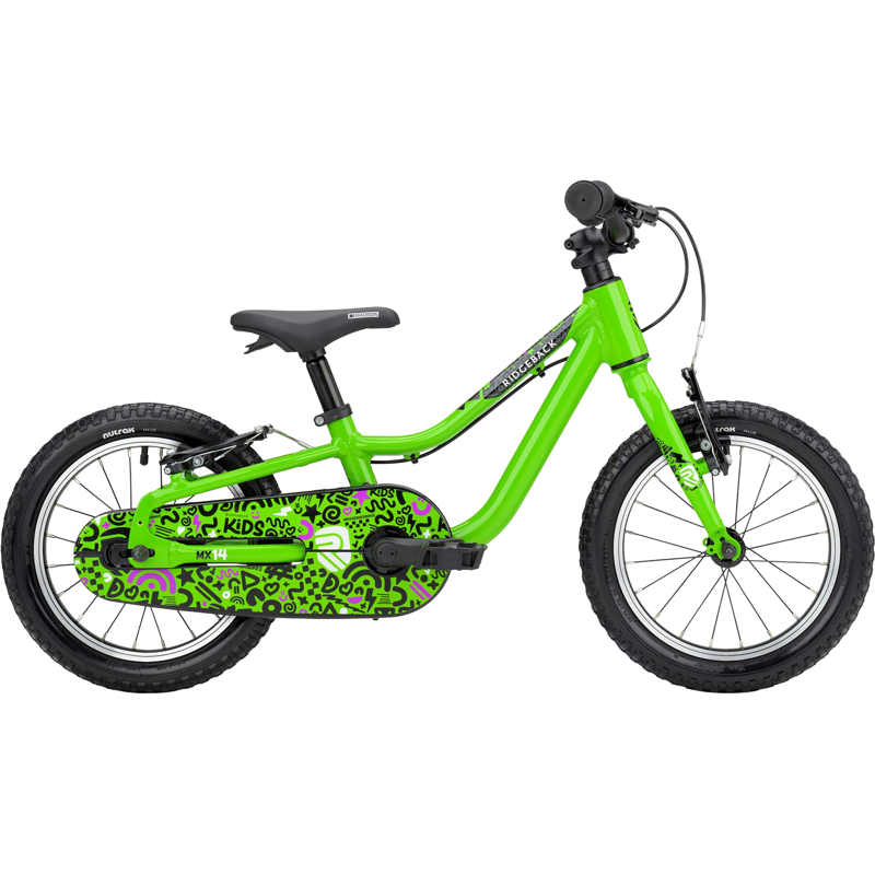 Balfes Bikes Ridgeback MX14 Kids Bike 2027 in Kracking Kiwi | Free postage over £30, £10 off first order, price match & 0% finance.