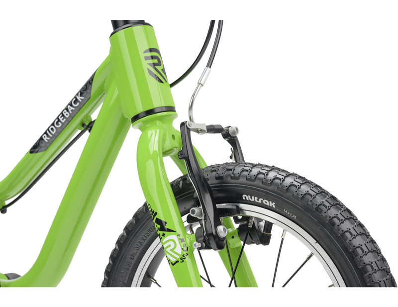 Ridgeback MX14 Kids Bike 2027 in Kracking Kiwi-3