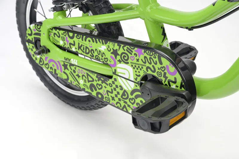 Ridgeback MX14 Kids Bike 2027 in Kracking Kiwi-5