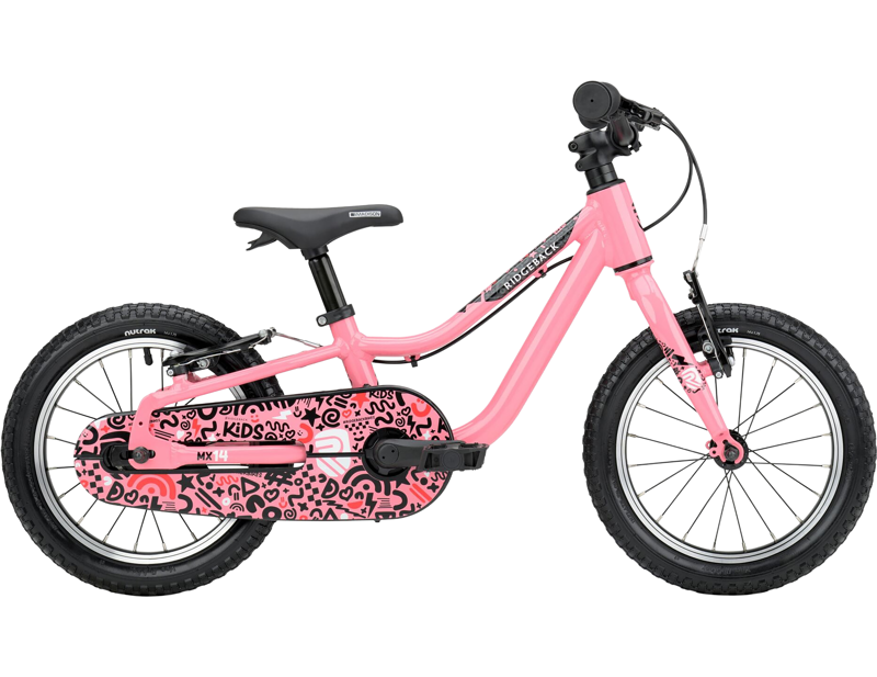 Ridgeback MX14 Kids Bike 2027 in Polly Pink